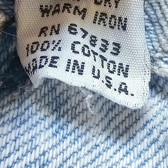 Vintage Mom Jean denim short shorts Size 9  Beverly Hills denim company … - Picture 3 of 6